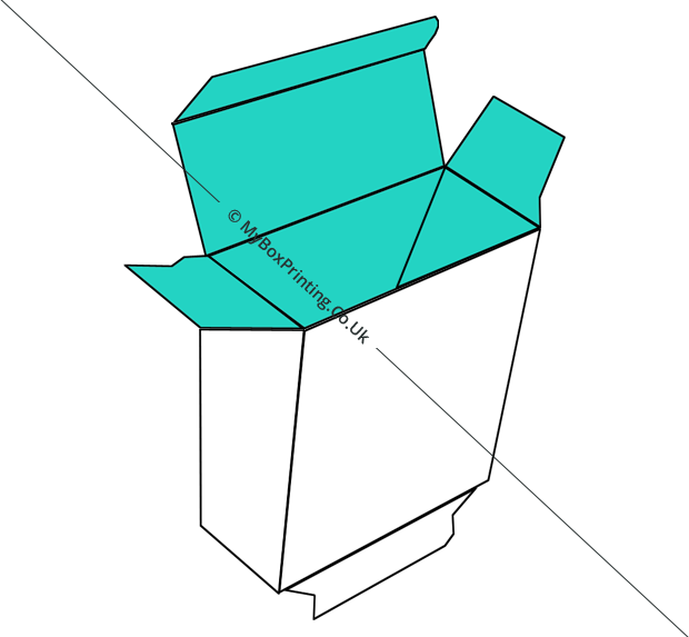 Custom 123 Bottom Boxes | My Box Printing 123 Bottom Boxes - Image 1