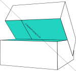 4 Corner Tray With Hinged Lid