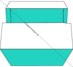 4 Corner Tray With Hinged Lid - Image 3