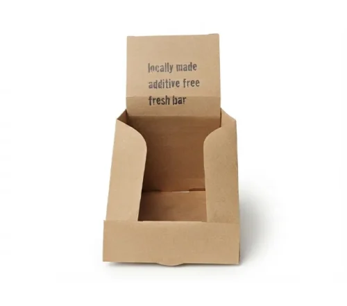 Corrugated Kraft Paper Display Boxes for NutriBar