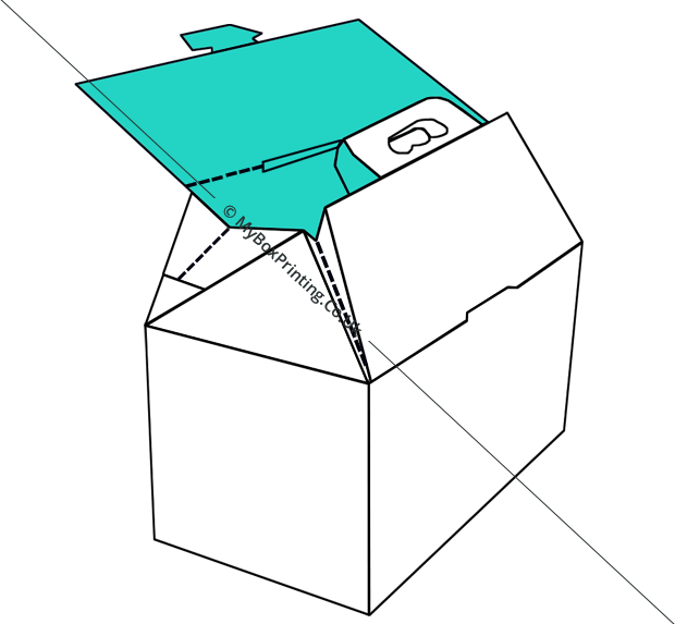 Gable-box-with-auto-bottom-1 (1) Gable Box With Auto Bottom - Image 1