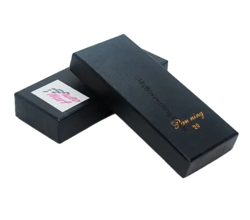 Hardboard Watch Boxes with Textured Printing for Pan Ning