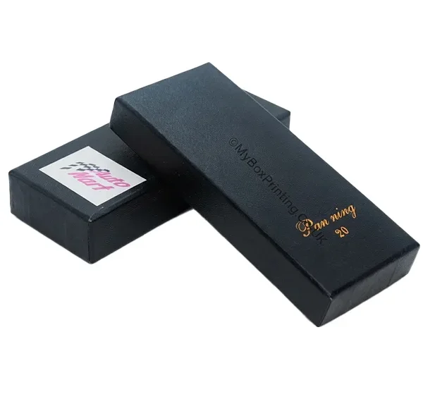 Hardboard Watch Boxes with Textured Printing for Pan Ning