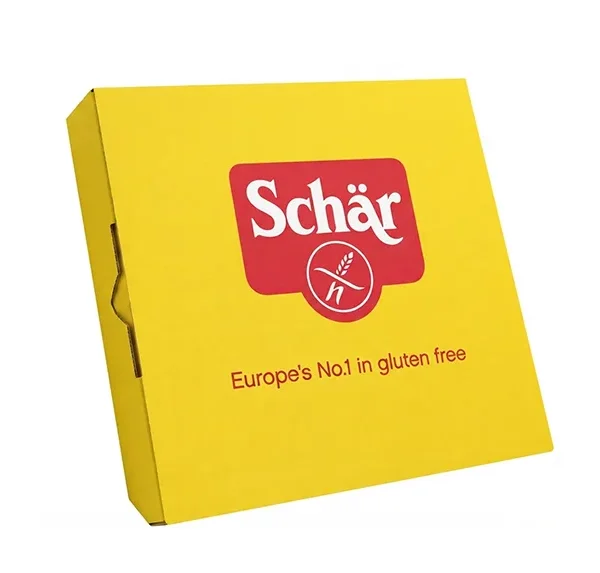 Kraft Paper Pizza Boxes for Schär