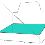 Self Locked Counter Display Trays