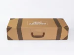 Brown Kraft Suitcase Boxes with Custom Die-Cut Inserts & Handle for Sense NYC - Image 3