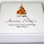 Corrugated Cardboard Pizza Boxes for Aunty Elsie’s