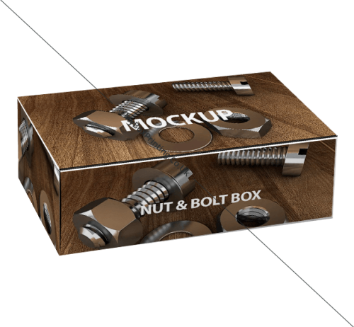 Nuts And Bolt Packaging Boxes