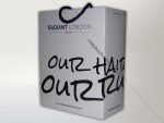 Self Lock Cardboard Wig Bags for Radiant London Salon - Image 4
