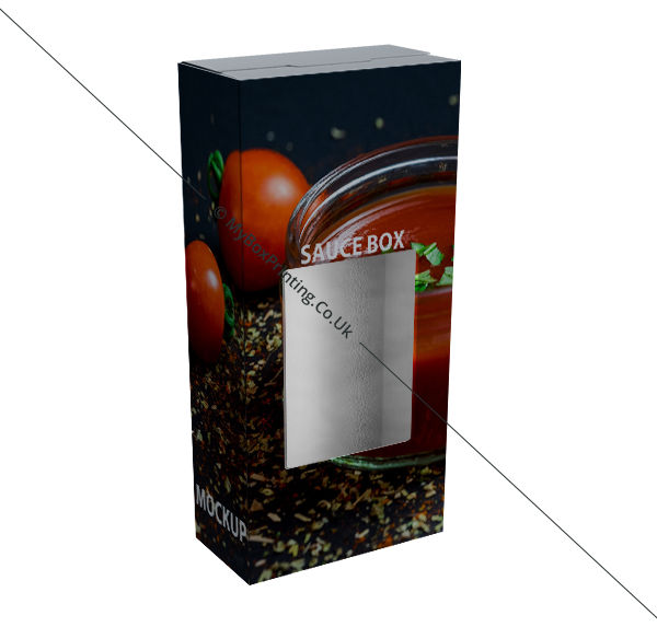 Sauces Packaging Boxes