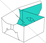 Self Lock Cake Boxes Archives | My Box Printing