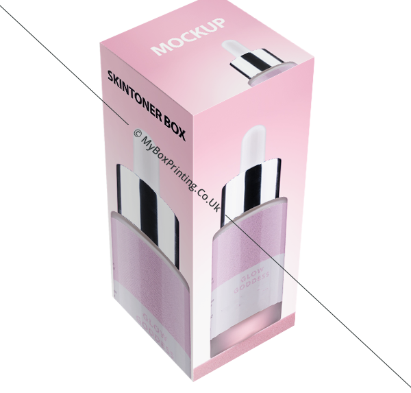 Skin Toner Packaging Boxes