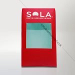 Cardboard Sandwich Boxes with PET Display Window for Sola Sweet