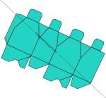 Square Box With Ladder Top - Image 4