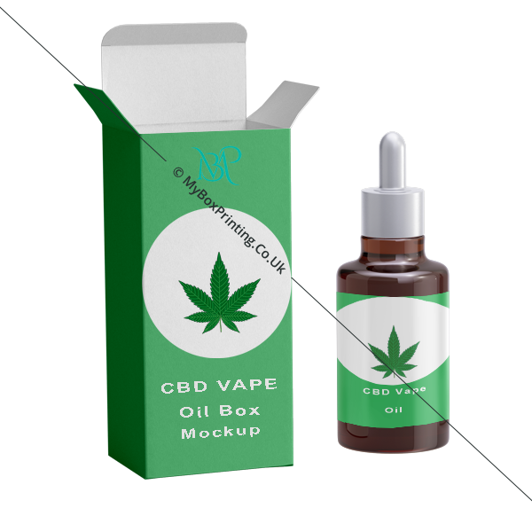 CBD Vape Oil Cartridge Boxes