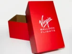 B-flute Corrugated Kraft Gift Boxes for Virgin Balloon Flights - Image 2