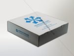 Corrugated bFlute + White Art Paper Pizza Boxes For Contiki