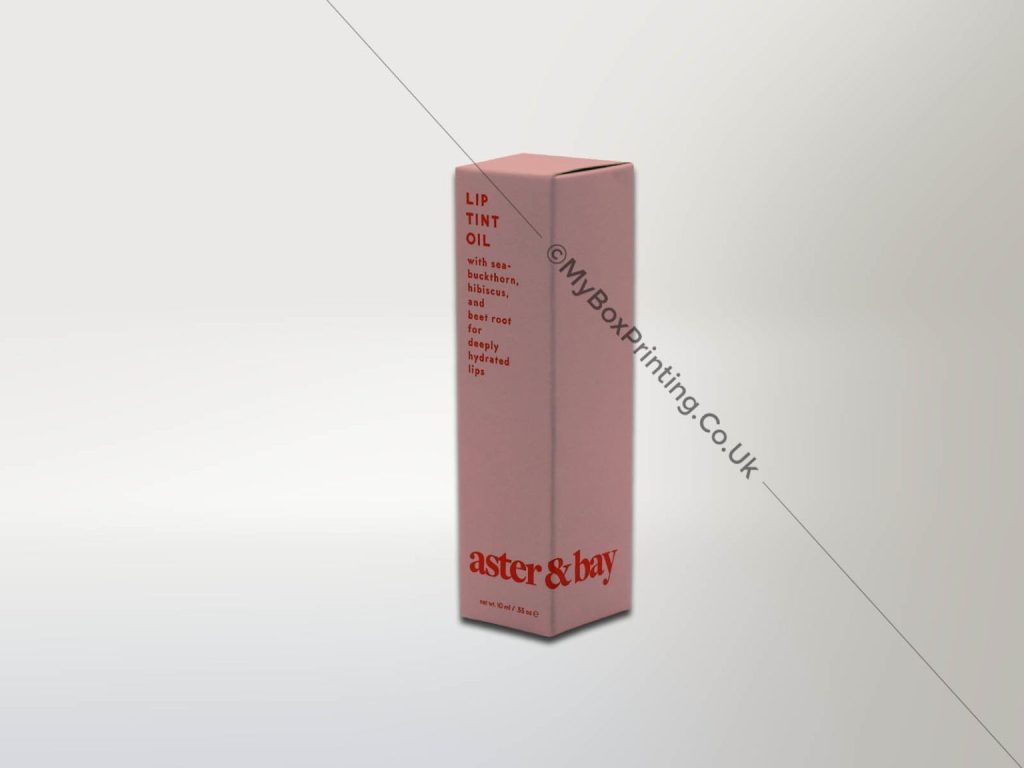 Personalised Lip Oil Boxes for Aster & Bay