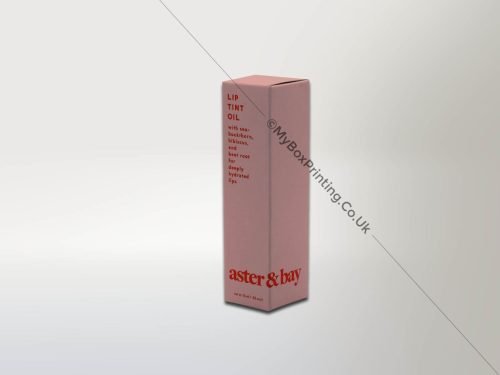 Personalised Lip Oil Boxes for Aster & Bay