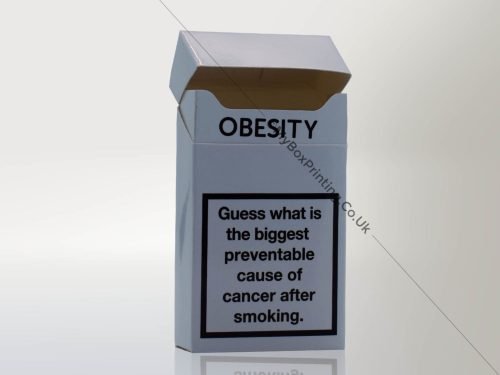 Cigarette Boxes For Cancer Research UK