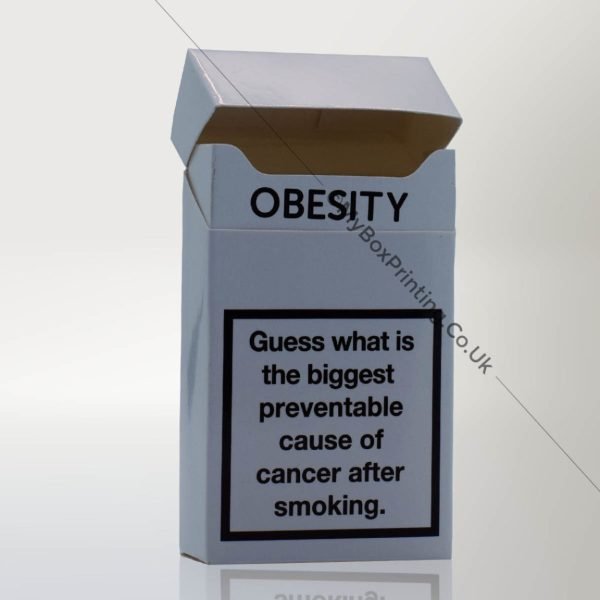 Cigarette Boxes For Cancer Research UK