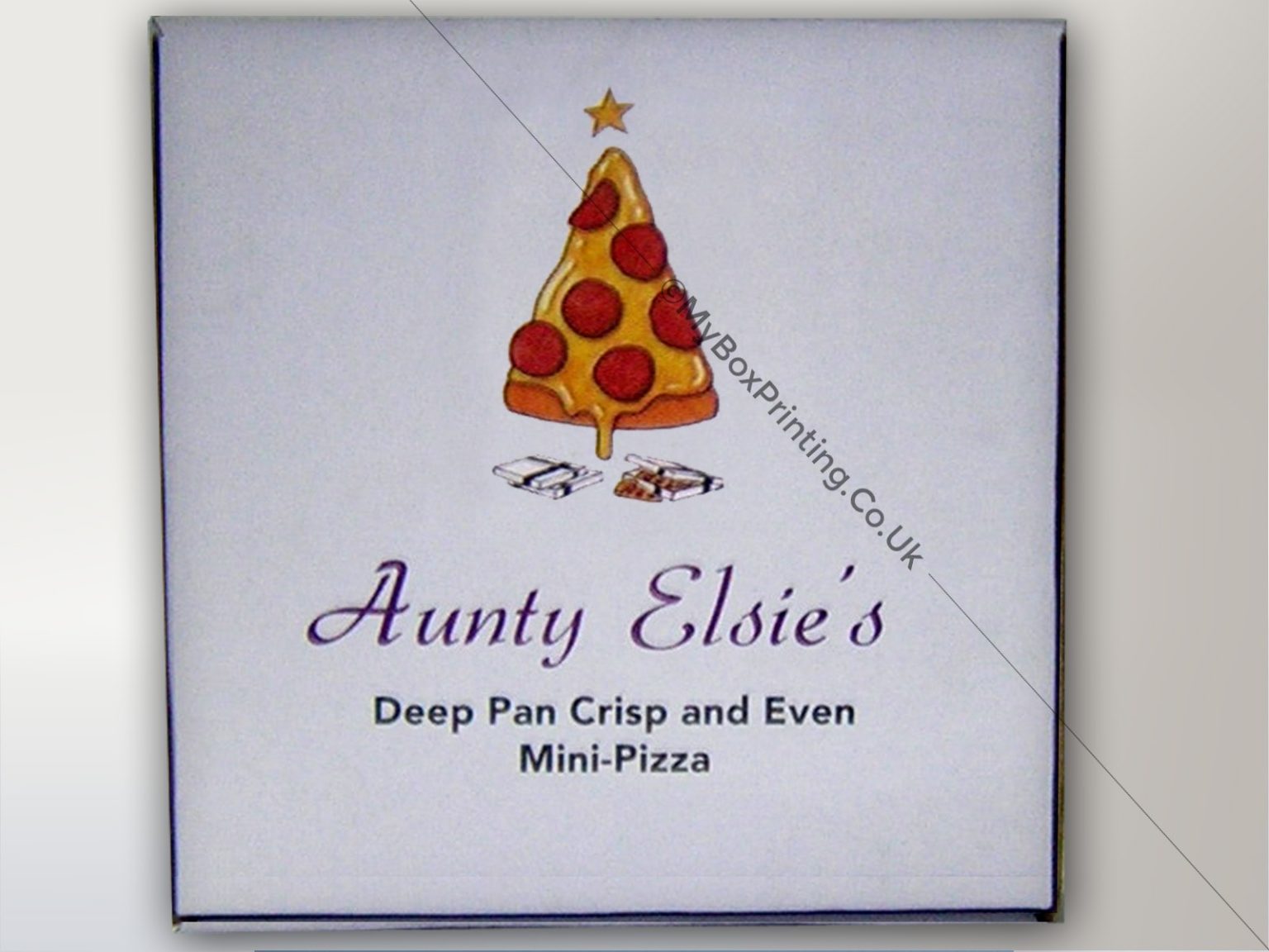 Pizza Boxes For Aunty Elsies
