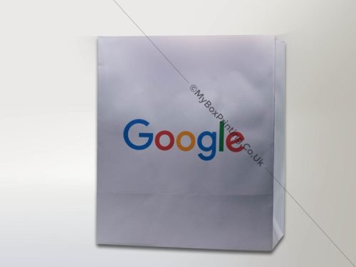 White Kraft Bakery Packaging Bags for Google