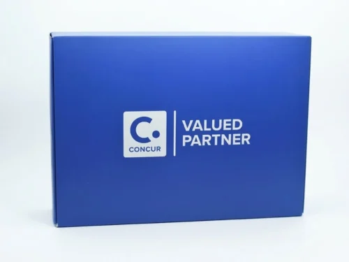 Branded Software Packaging Boxes for SAAP Concur