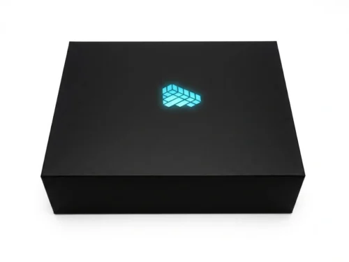 Fluorescent Logo Printed Gift Boxes