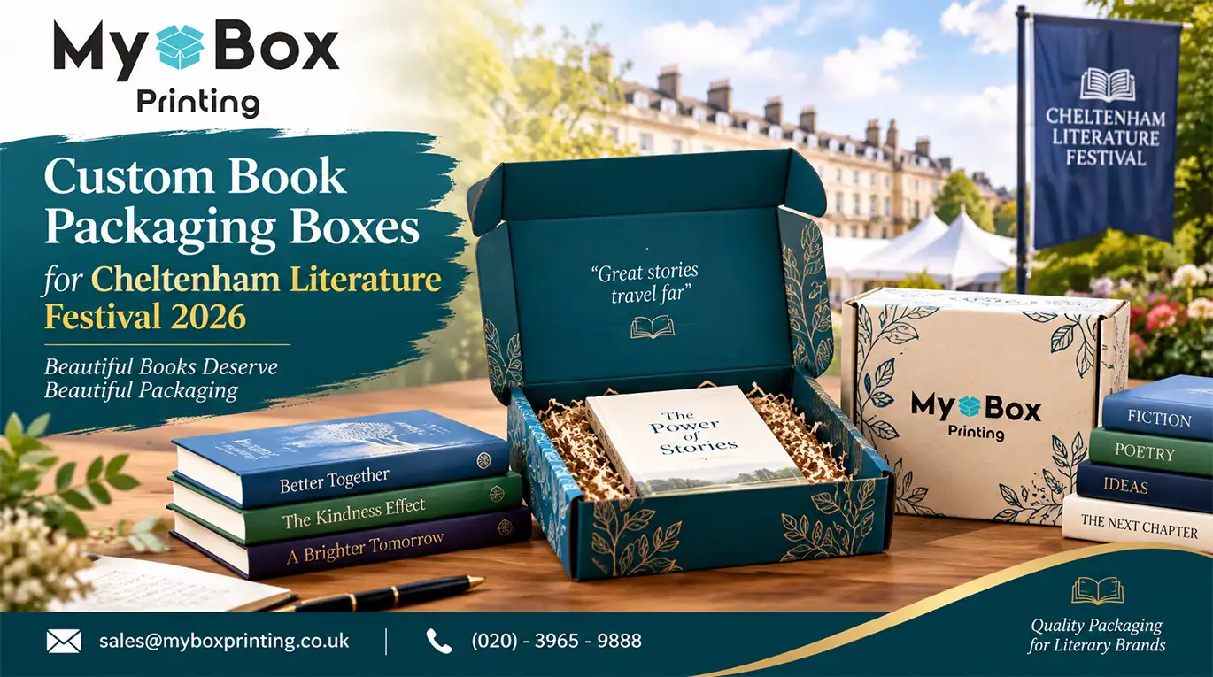 Custom Book Packaging Boxes for Cheltenham Literature Festival 2026